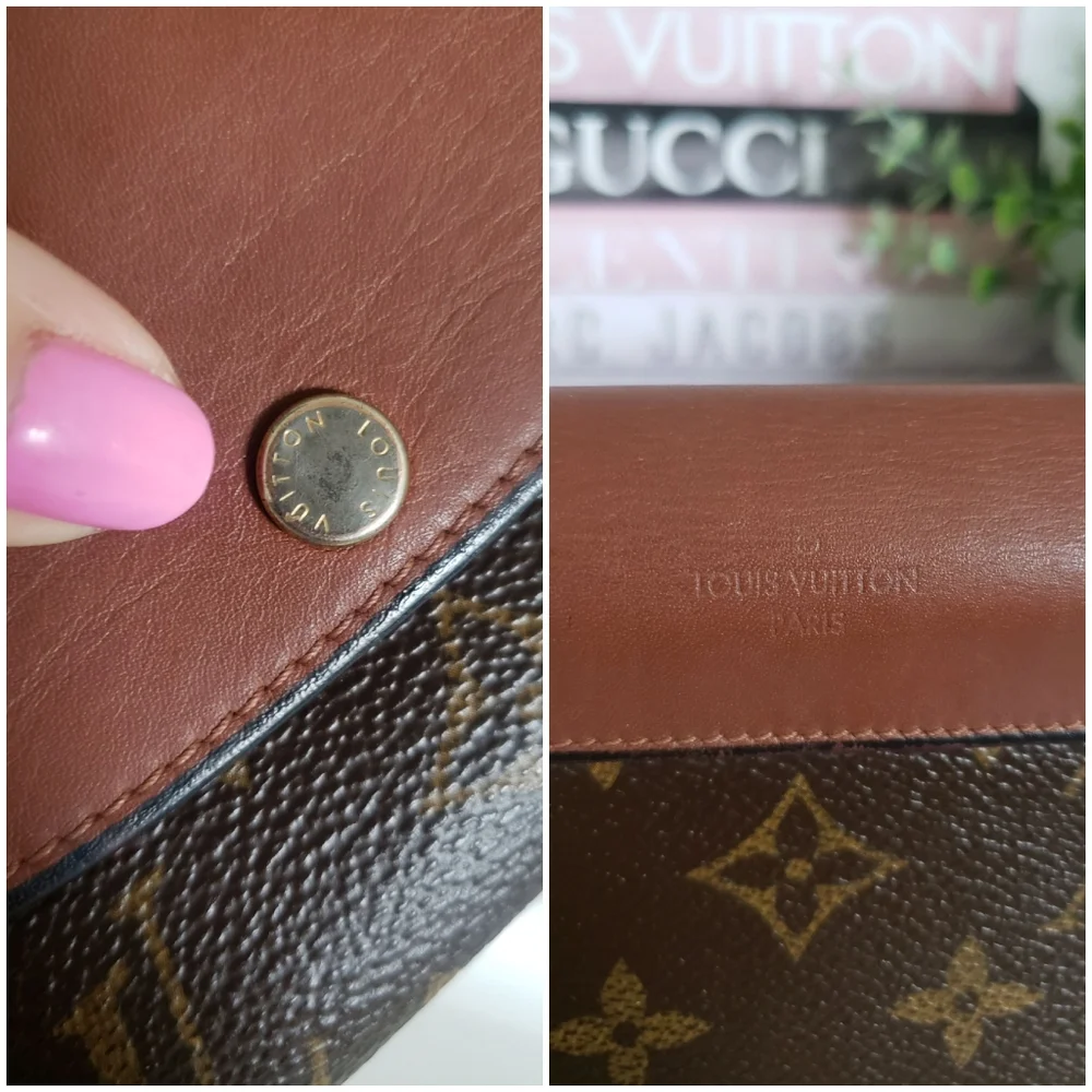 **SOLD**Authentic Pre-owned Rare Louis Vuitton Tuileries Tri-Colored Long Wallet - Picture 6 of 15